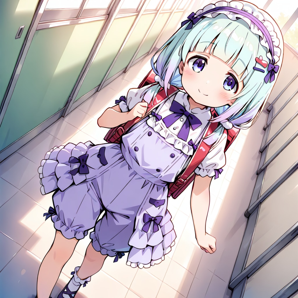 フリフリオーバーオール | の人気AIイラスト・グラビア