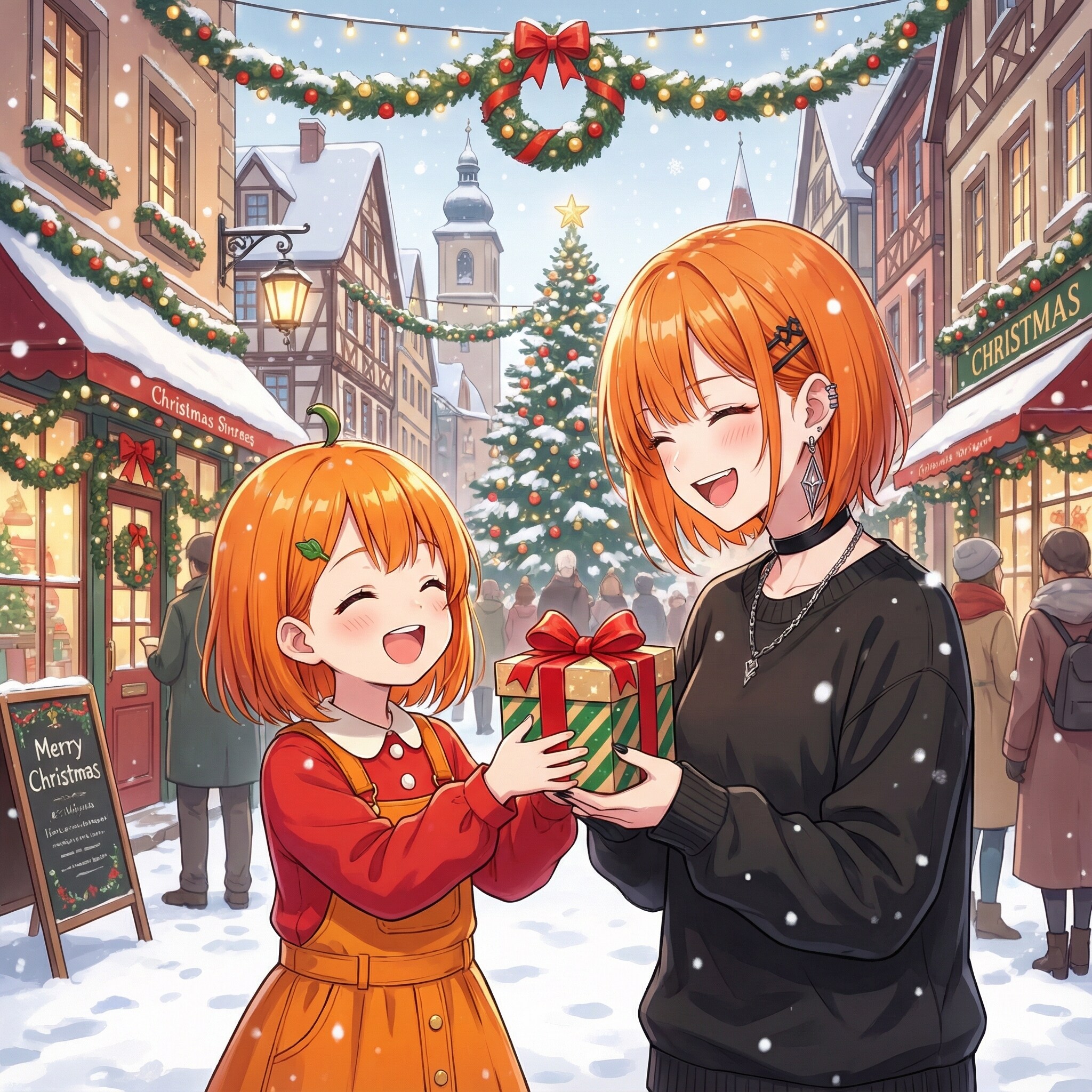 御礼のクリスマスプレゼント🎁 | の人気AIイラスト・グラビア