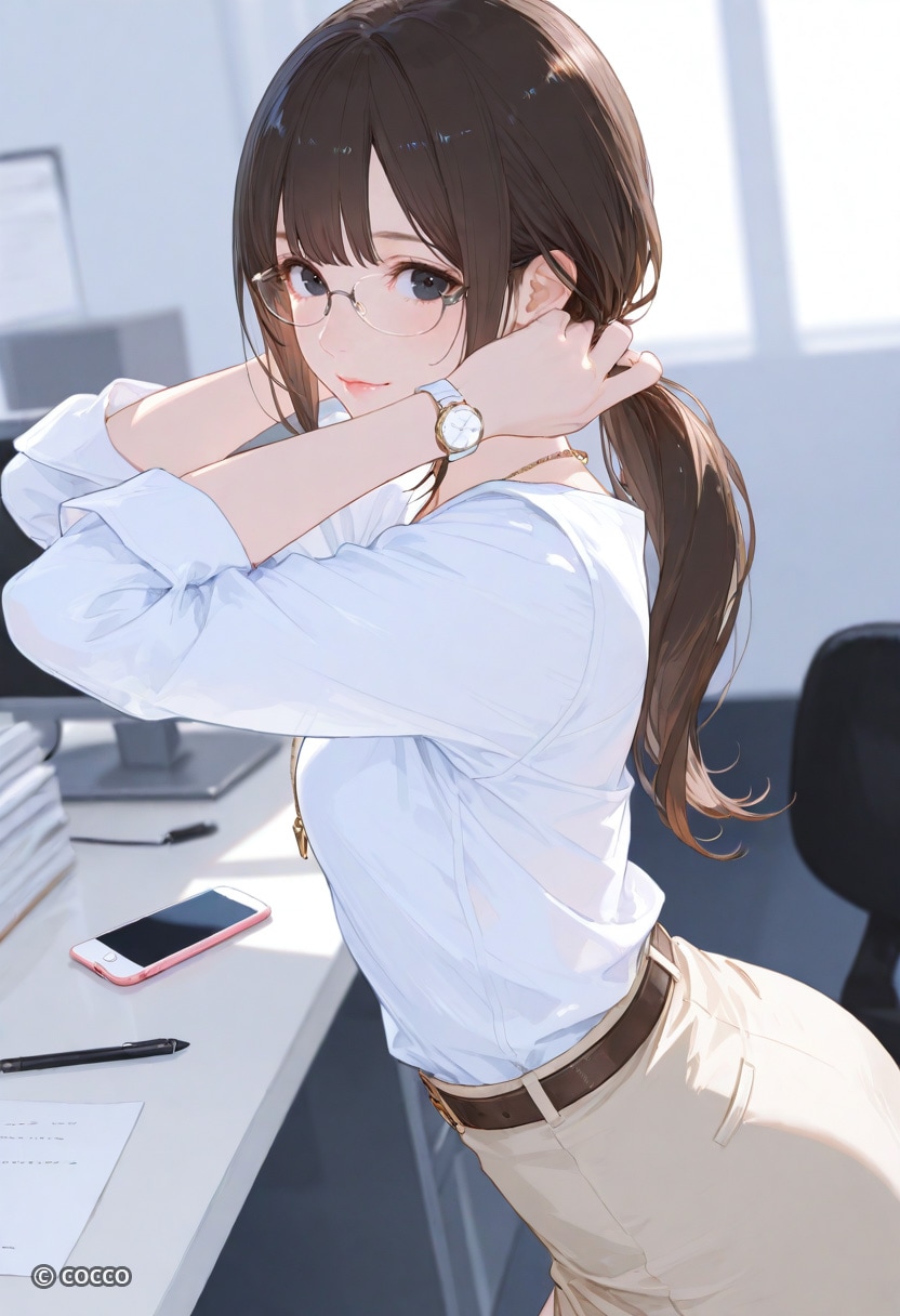 髪を結う