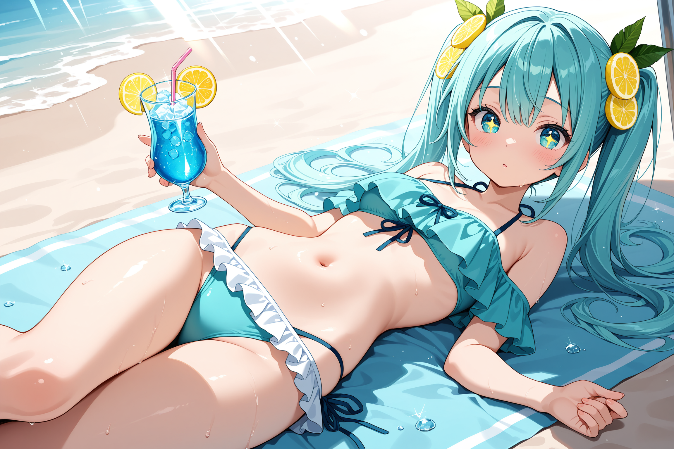 夏の天使「ブルーソーダちゃん」
