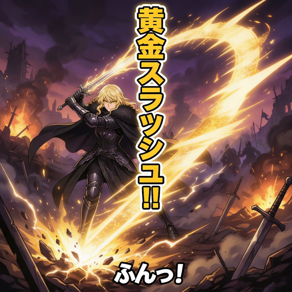 ブロンドの女騎士さん954