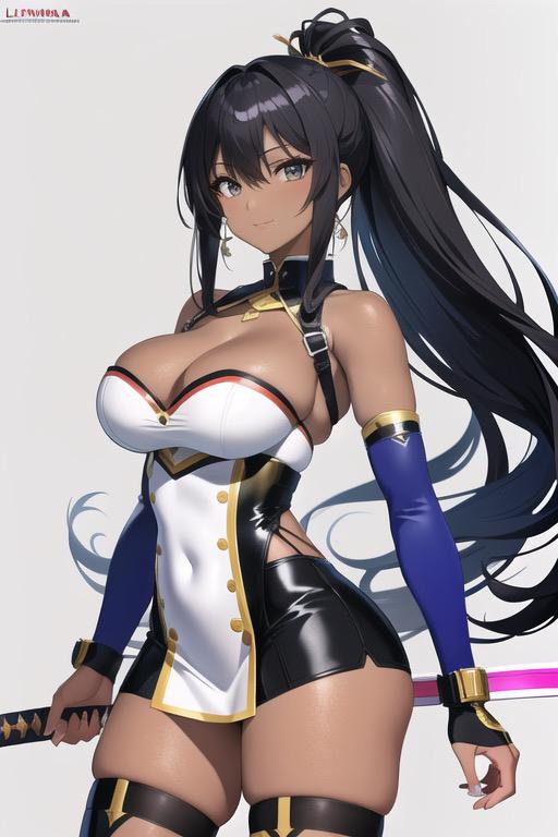 スタイリッシュな褐色美女10