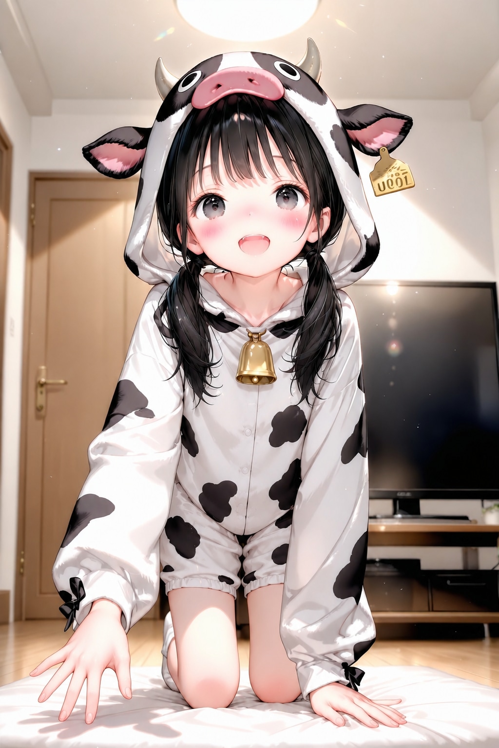 今日は世界牛乳の日なんだって〜🐄　牛乳いっぱい飲んだら大きくなれるかなぁ