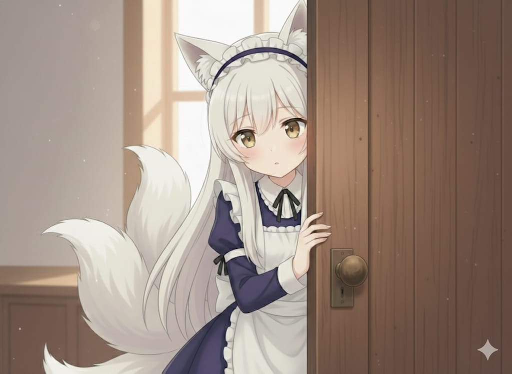 ひょっこり、久遠さん