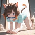 お魚くわえた猫耳 2枚目