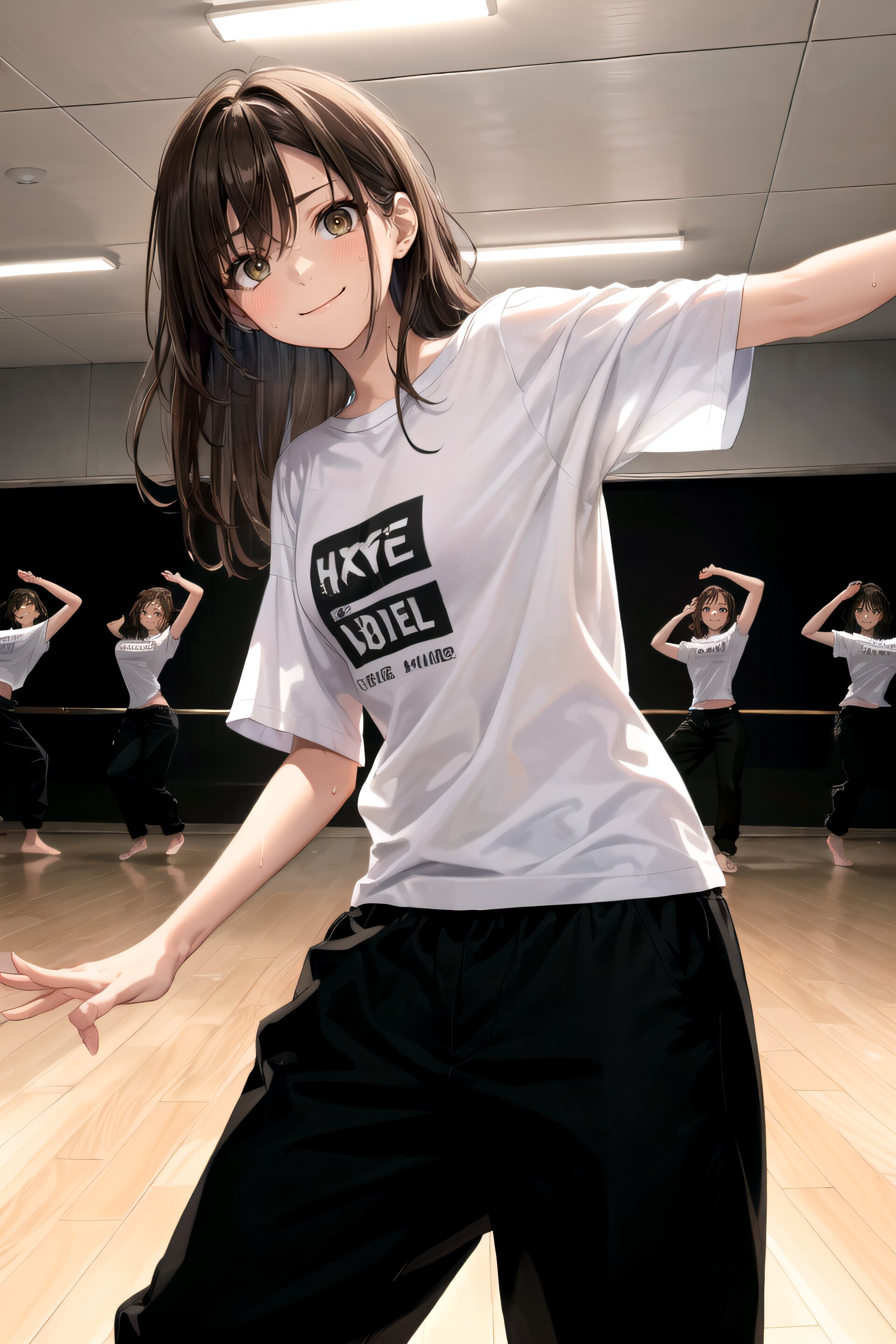 茶髪ロングちゃん #1