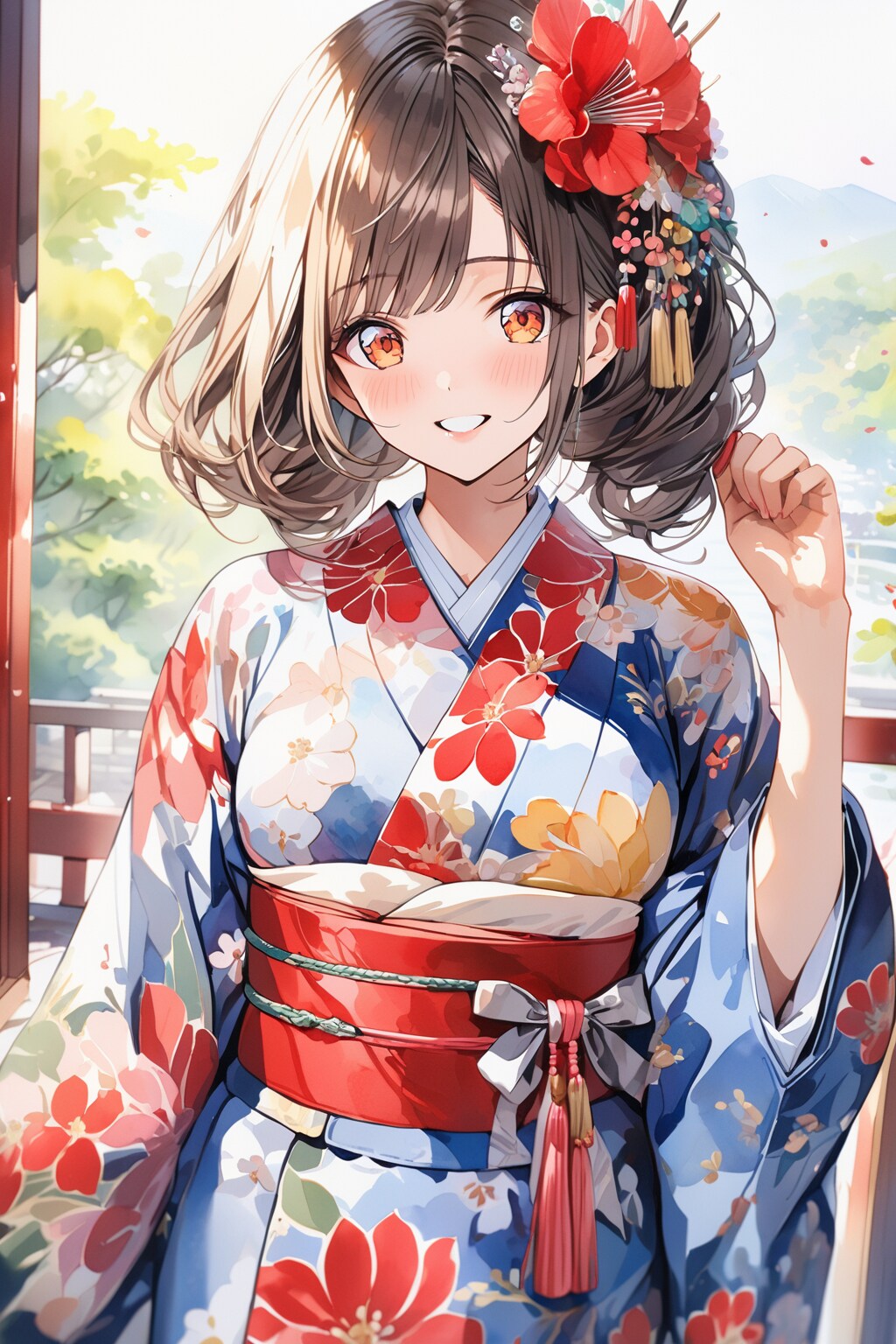 着物 | の人気AIイラスト・グラビア