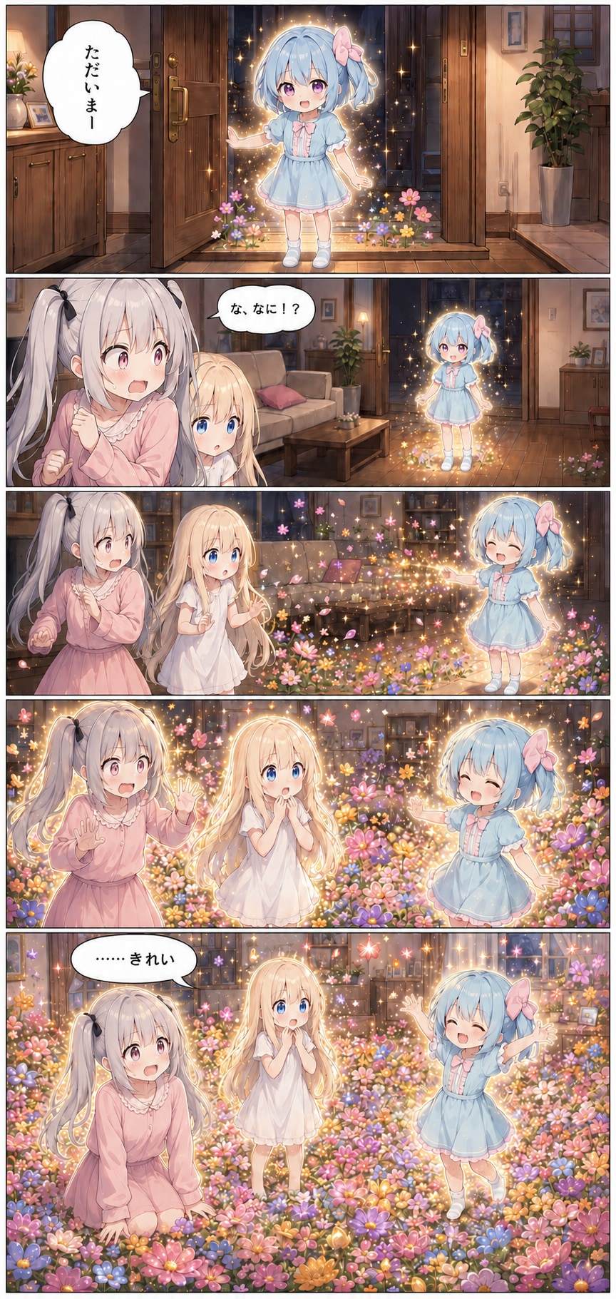 みんなで発光するよ🌸✨