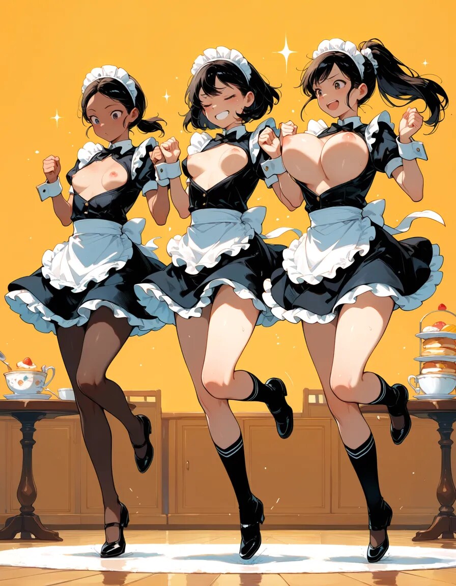 並んでジャンプするんや！
