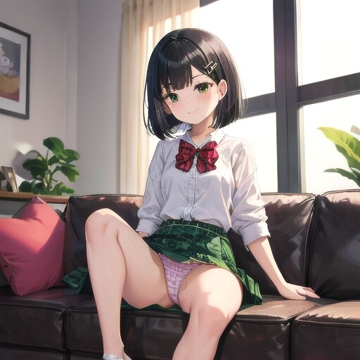 ピンクのパンツ