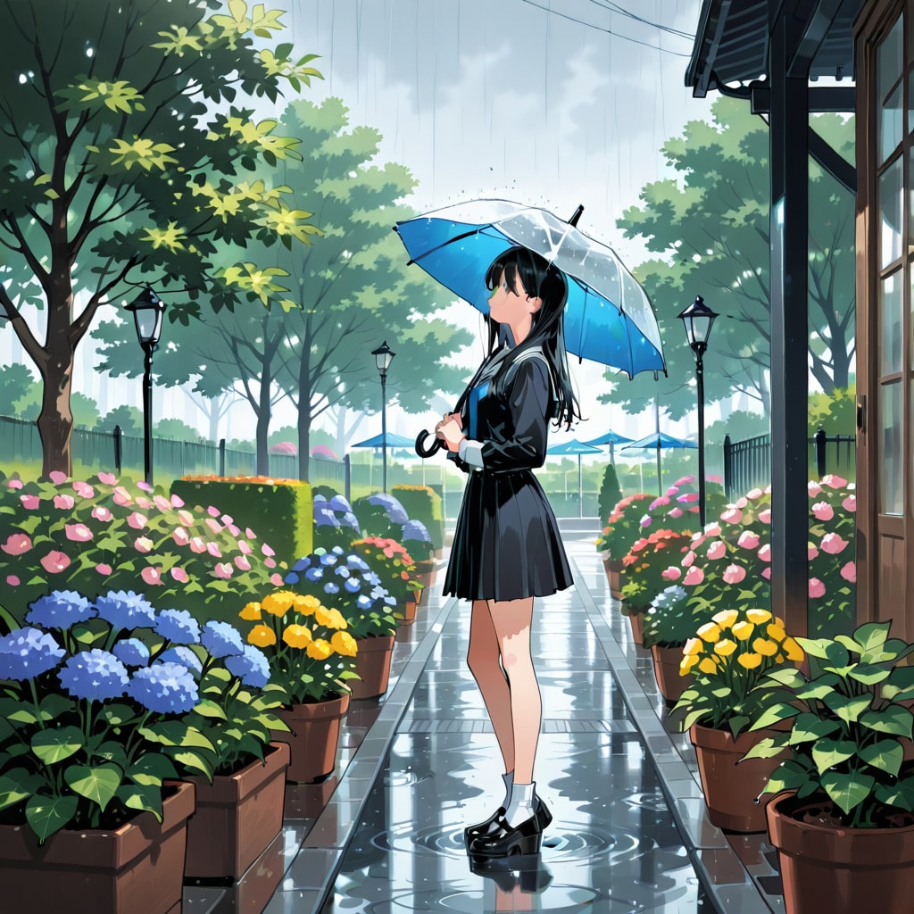 雨の日