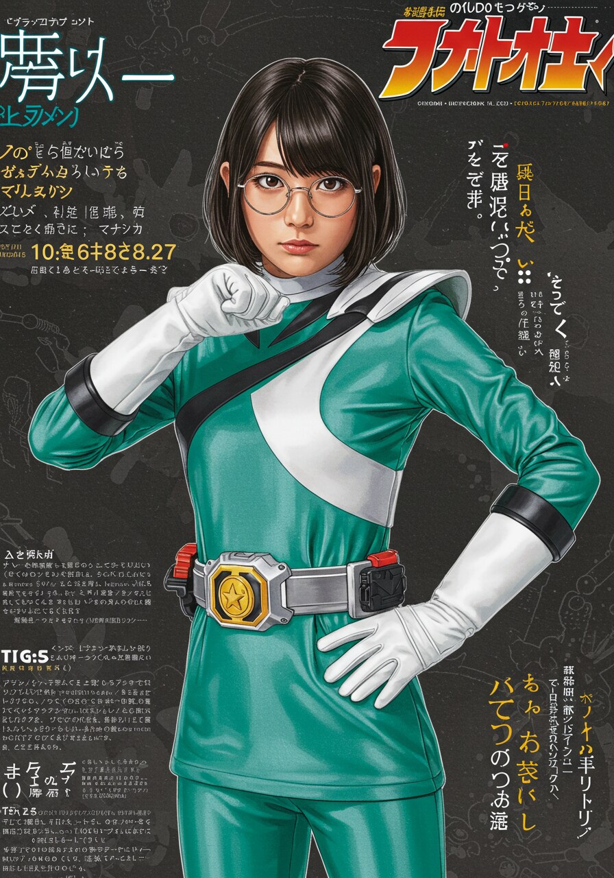 新戦隊　ヒロイン役(グリーン)：緑川しおりの素顔を大解剖！