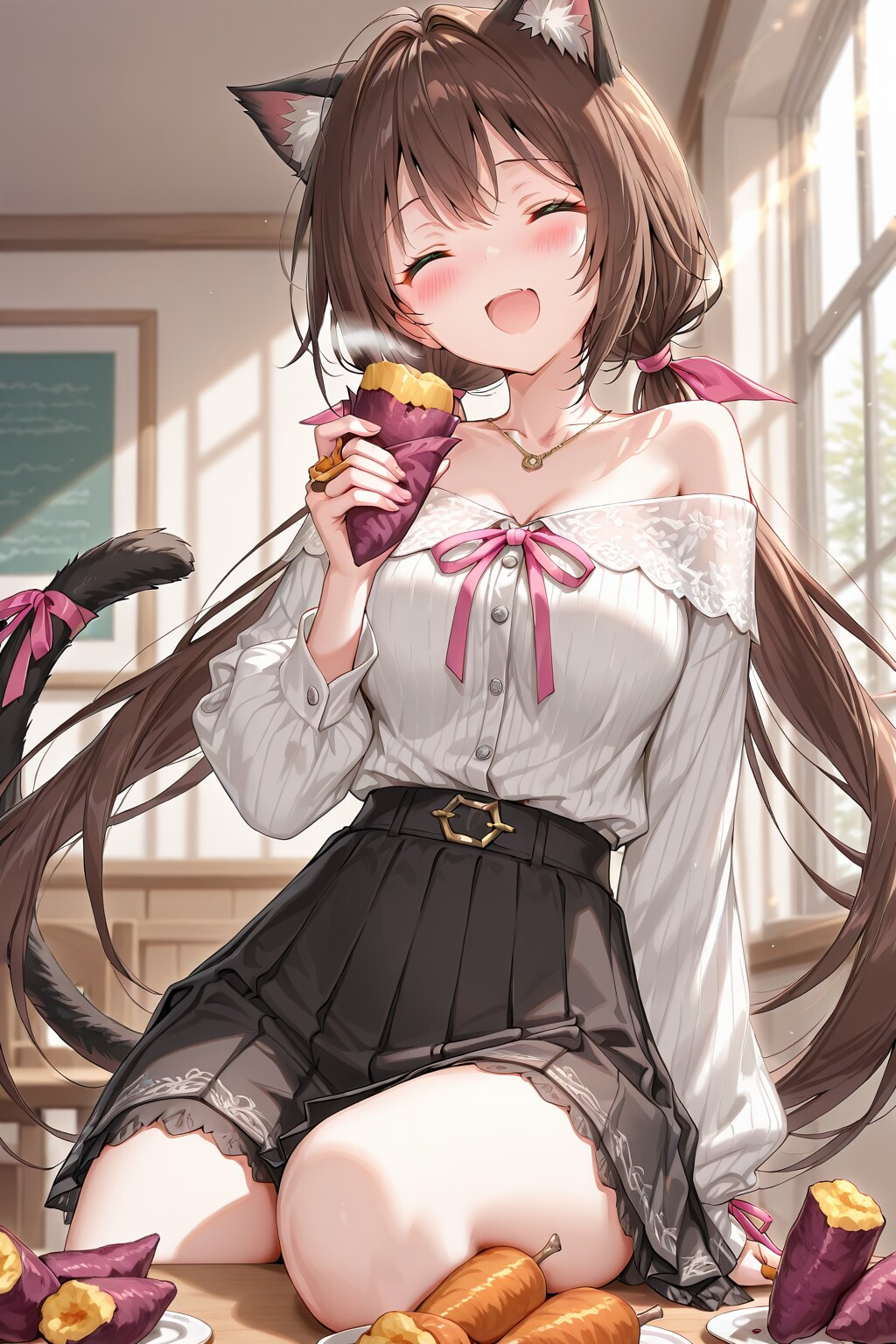 焼き芋食べよ！