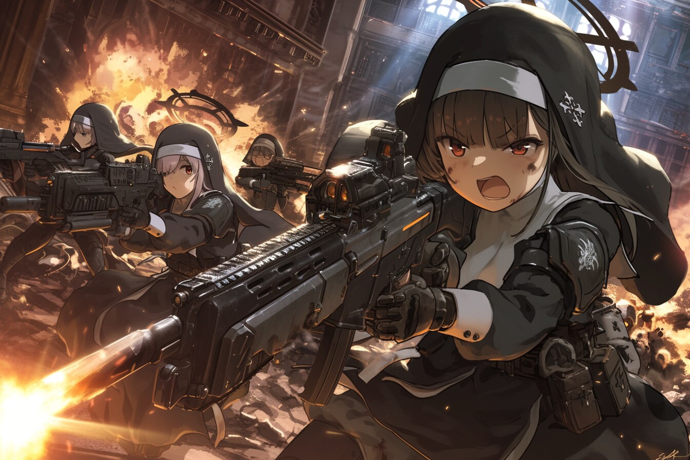 越夜隊による粛清だぁ〜！コンニャロー！ | の人気AIイラスト・グラビア