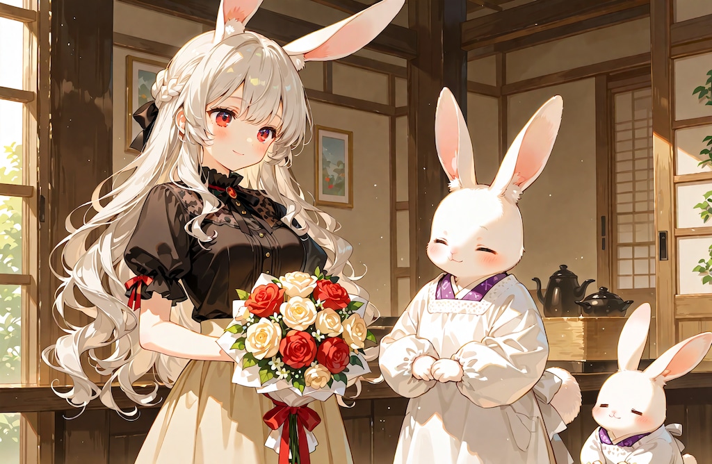 【コラボ御礼】兎シェフのラビシェットさんとエリアーヌ