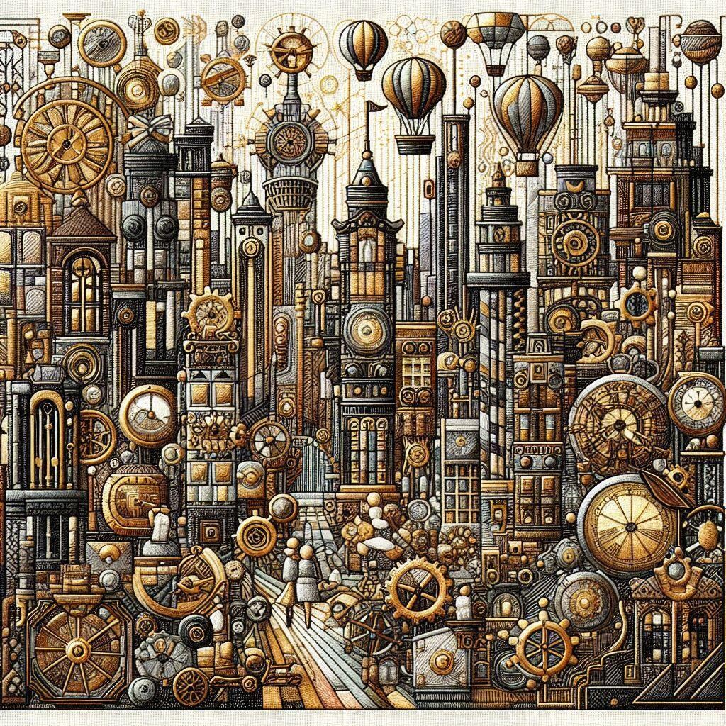 スチームパンクシティ