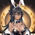 褐色バニーガール 2枚目
