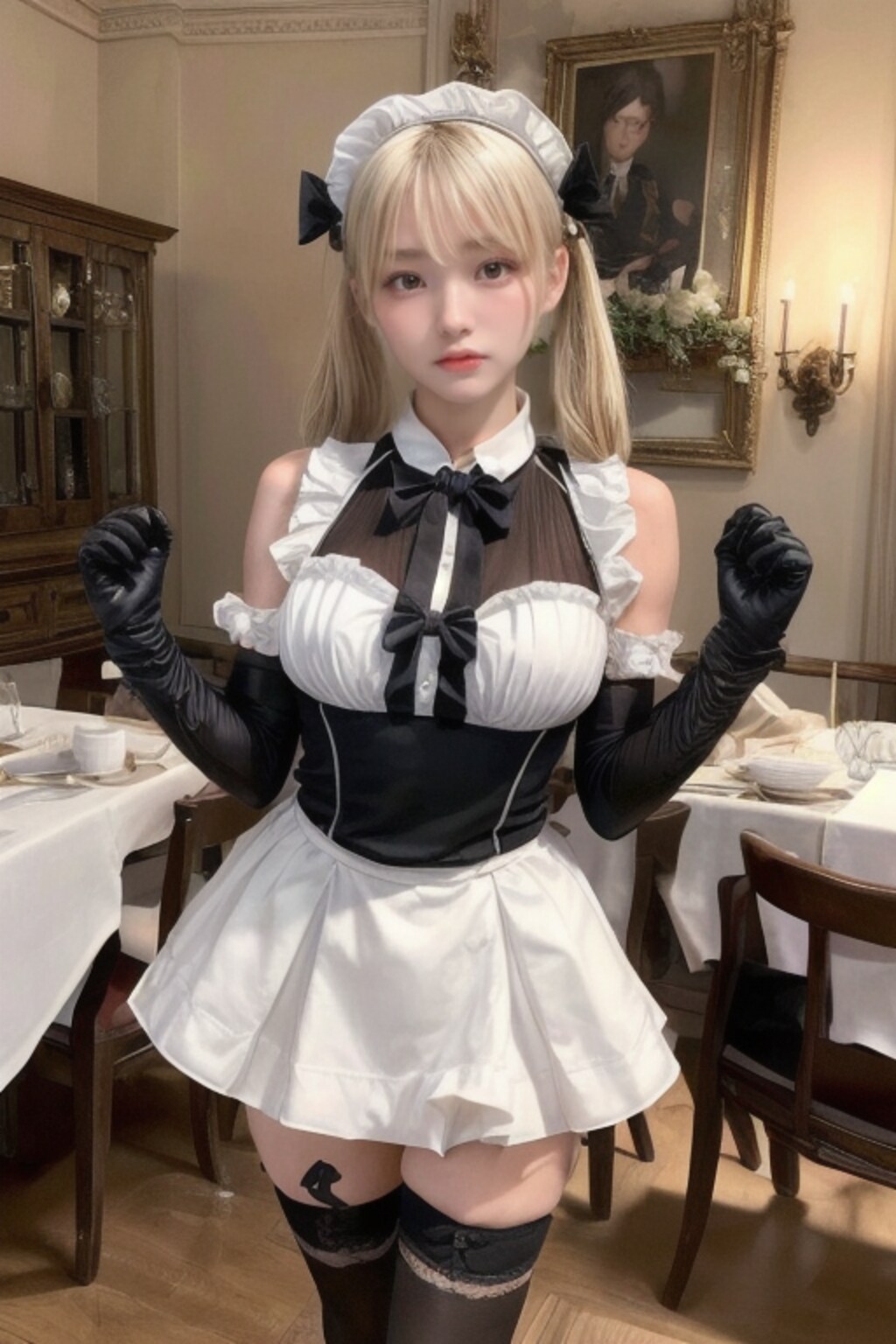 ぽより飯専門店の看板娘