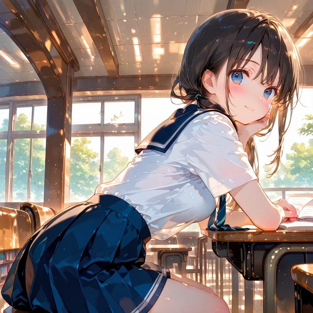 図書委員と勉強