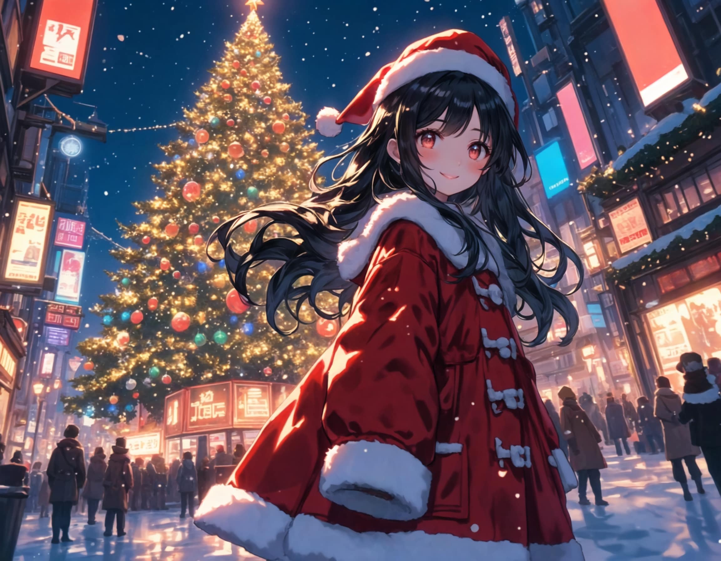 クリスマスイルミネーション | の人気AIイラスト・グラビア