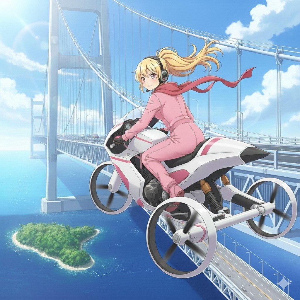 しまなみバイク飛行