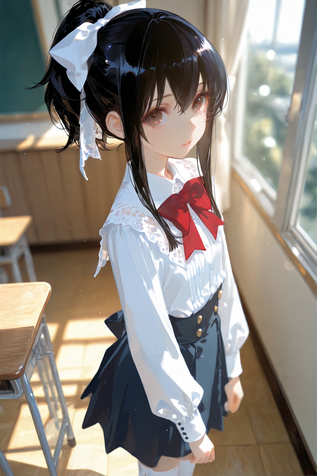 高嶺の花のポニテちゃん