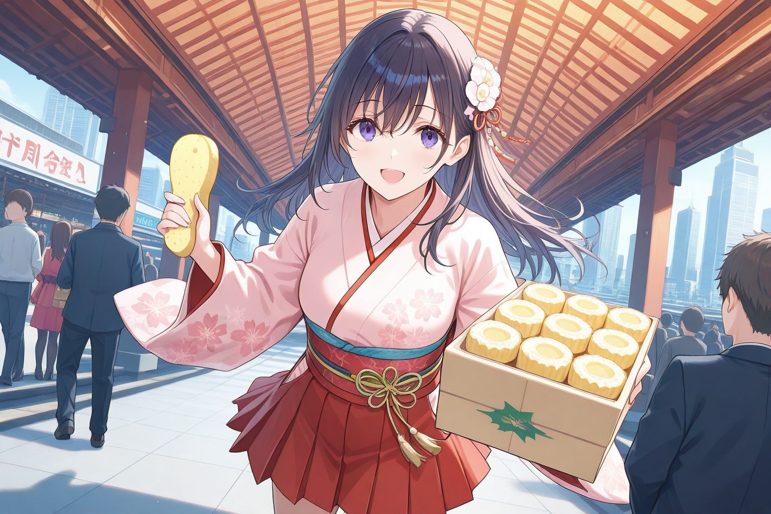 東京バナナ買ったどー（え？え？） | の人気AIイラスト・グラビア