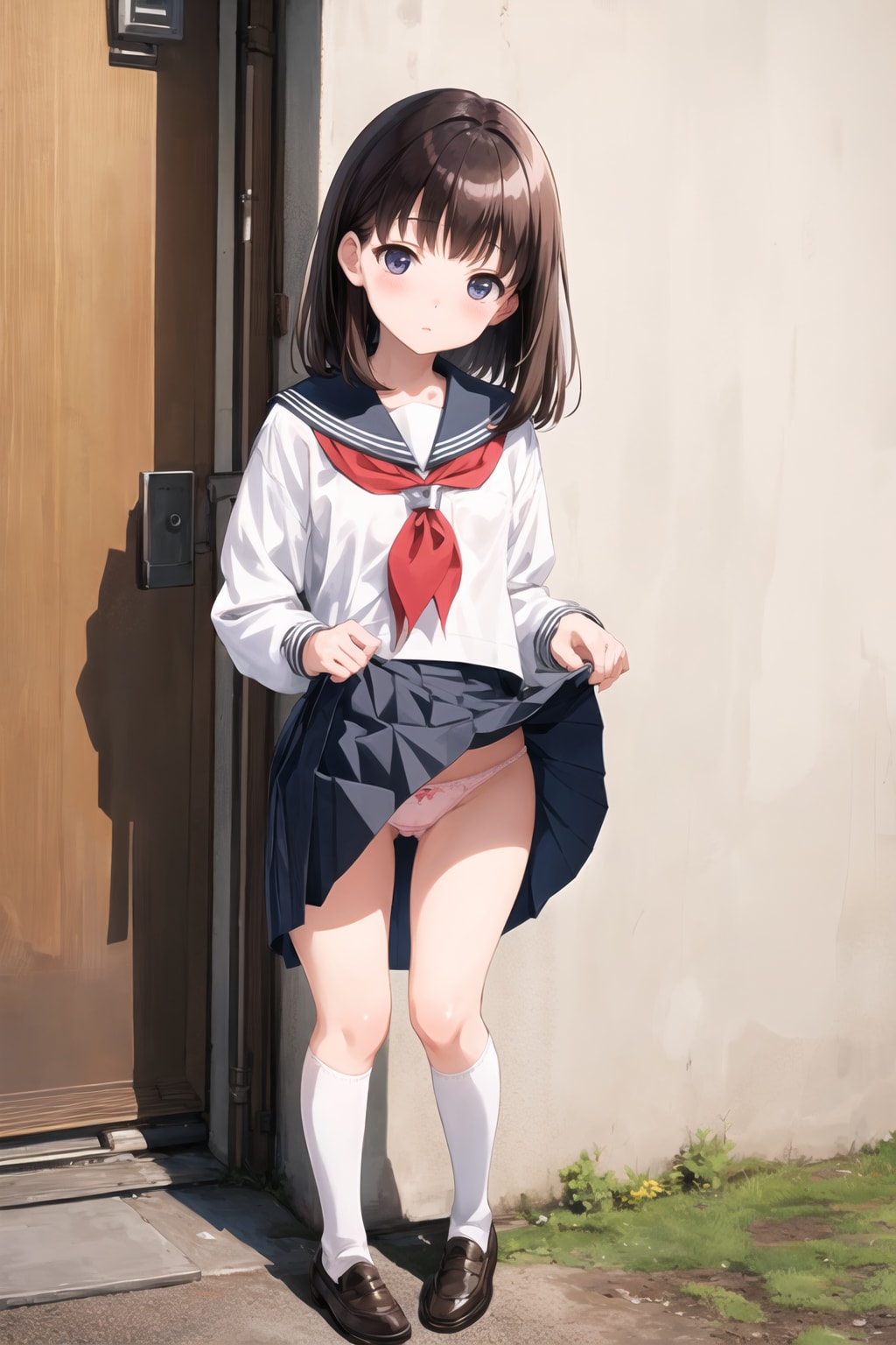 気づかない少女