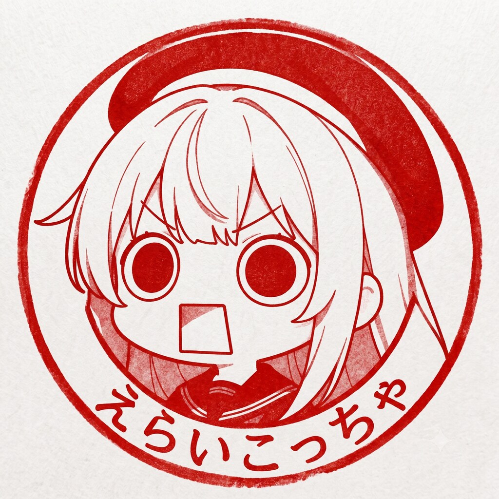 えらいこっちゃ嬢判子