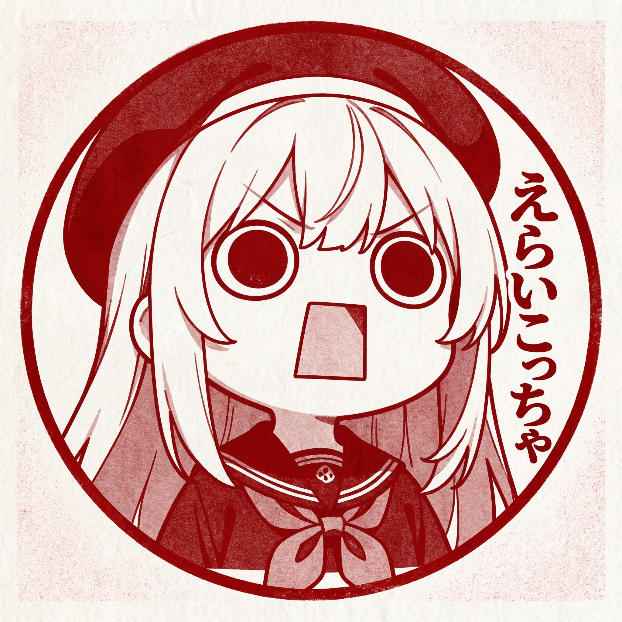 えらいこっちゃ嬢判子