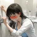 手すりを握って、全力でふんばる女の子5 2枚目