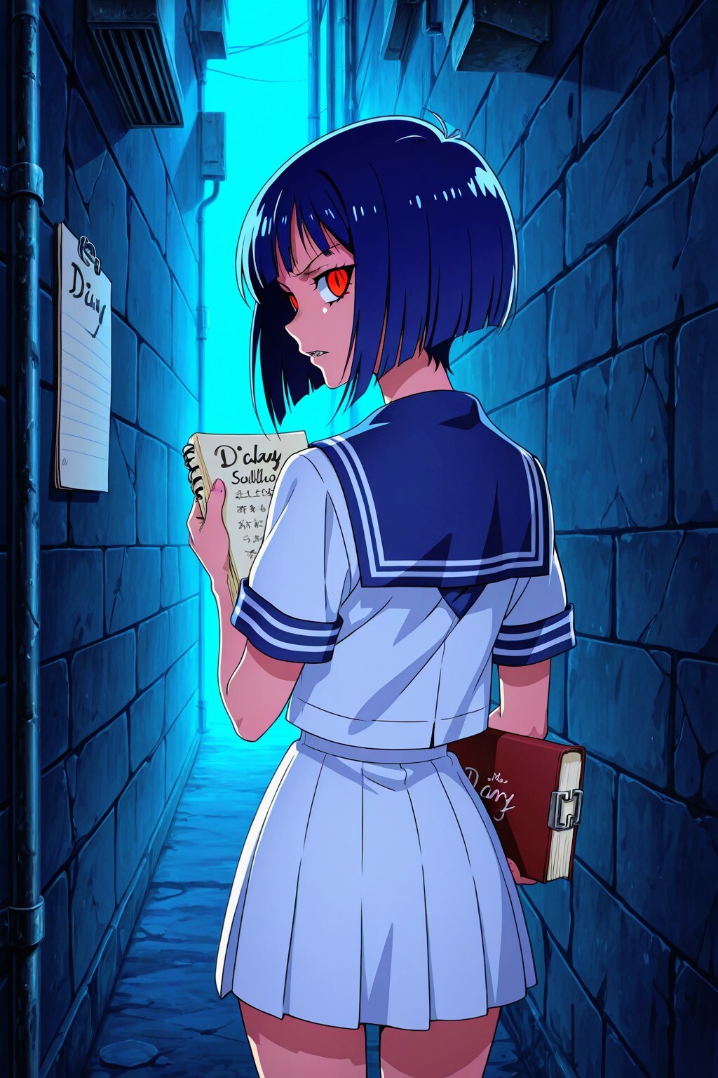 Chuー学生と日記📔170 | の人気AIイラスト・グラビア