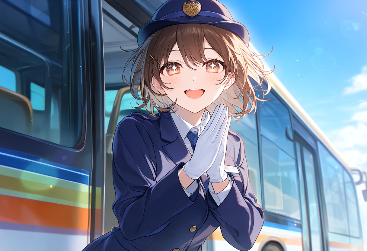 今日は楽しいところいっぱい巡りましょうね！
