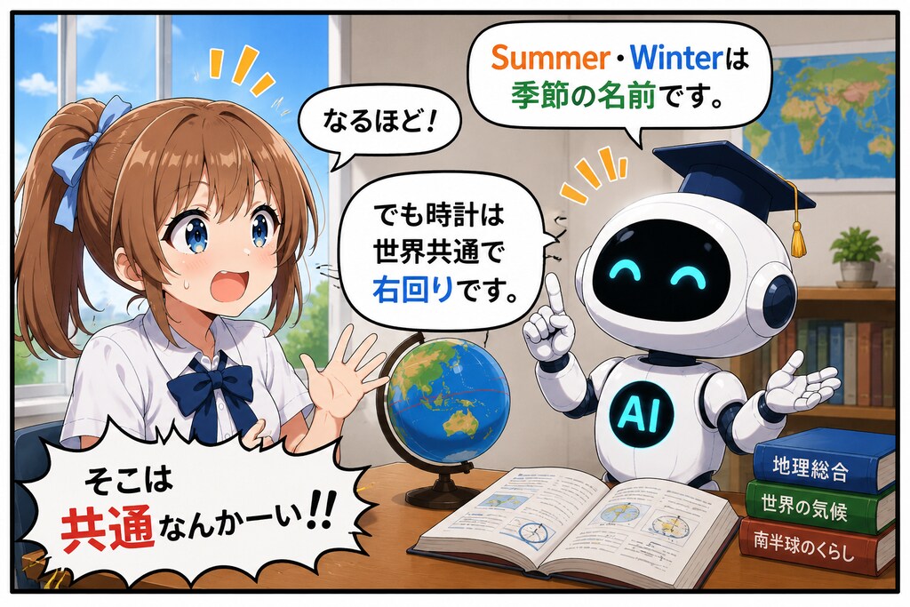 南半球の常識！？