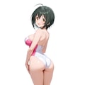 人気アイドルFとMのハイレグレースクイーンコス撮影会 4枚目