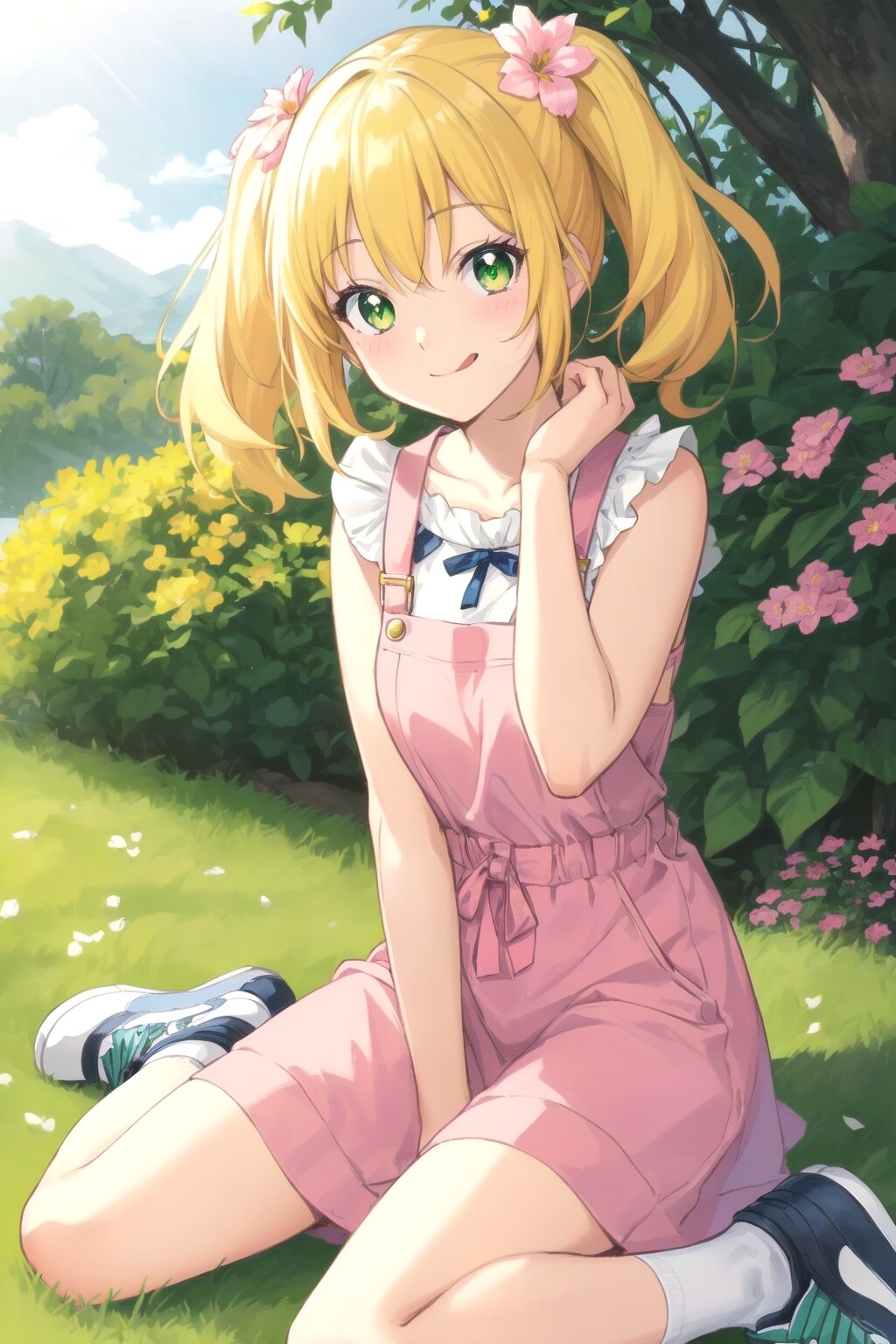 綺麗なとこ連れてきてくれてありがとう | の人気AIイラスト・グラビア