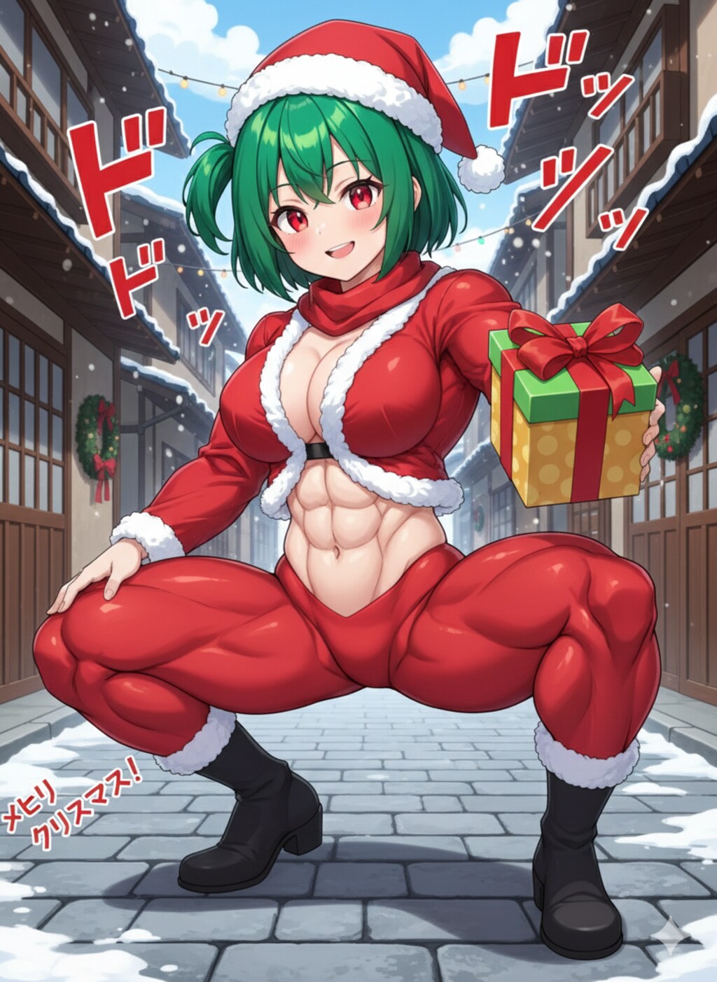 メリークリスマッチョ！ムッキムキ！！