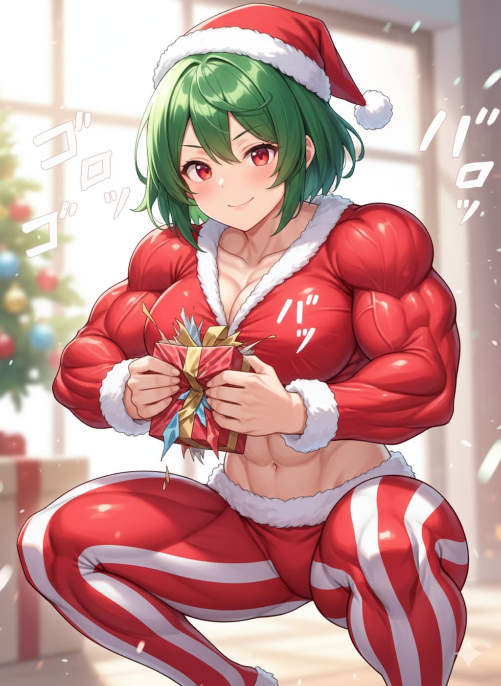 メリークリスマッチョ！ムッキムキ！！