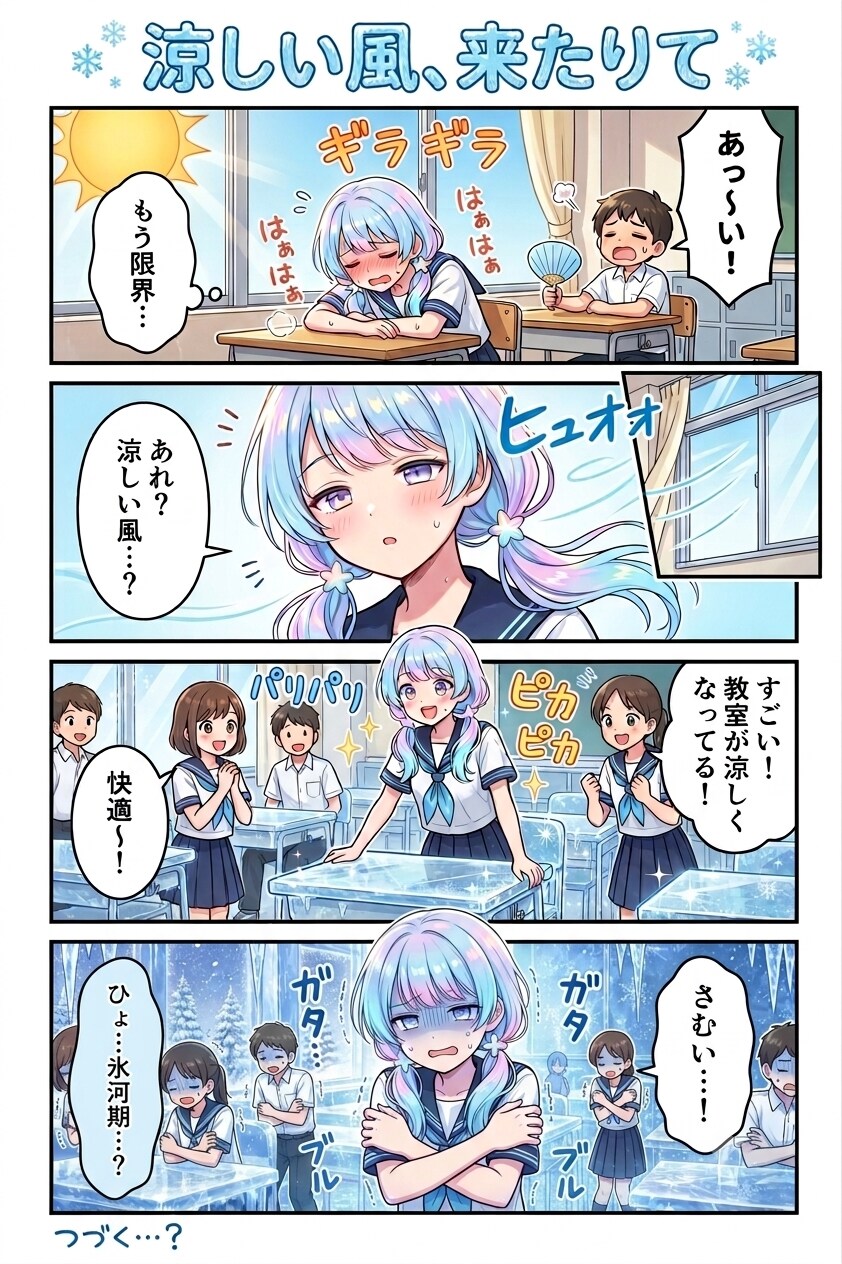 ❄️涼しい風、来たりて❄️