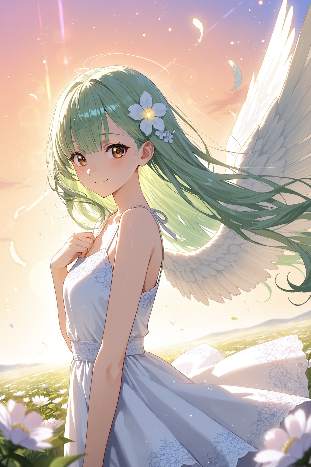 天使さん頑張ります