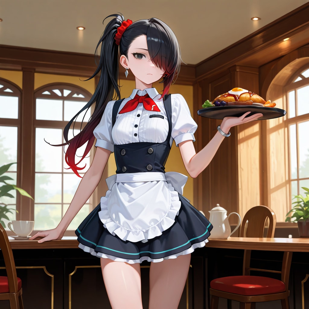 Heavy Metal Diva "Mai" バイト中 (1)