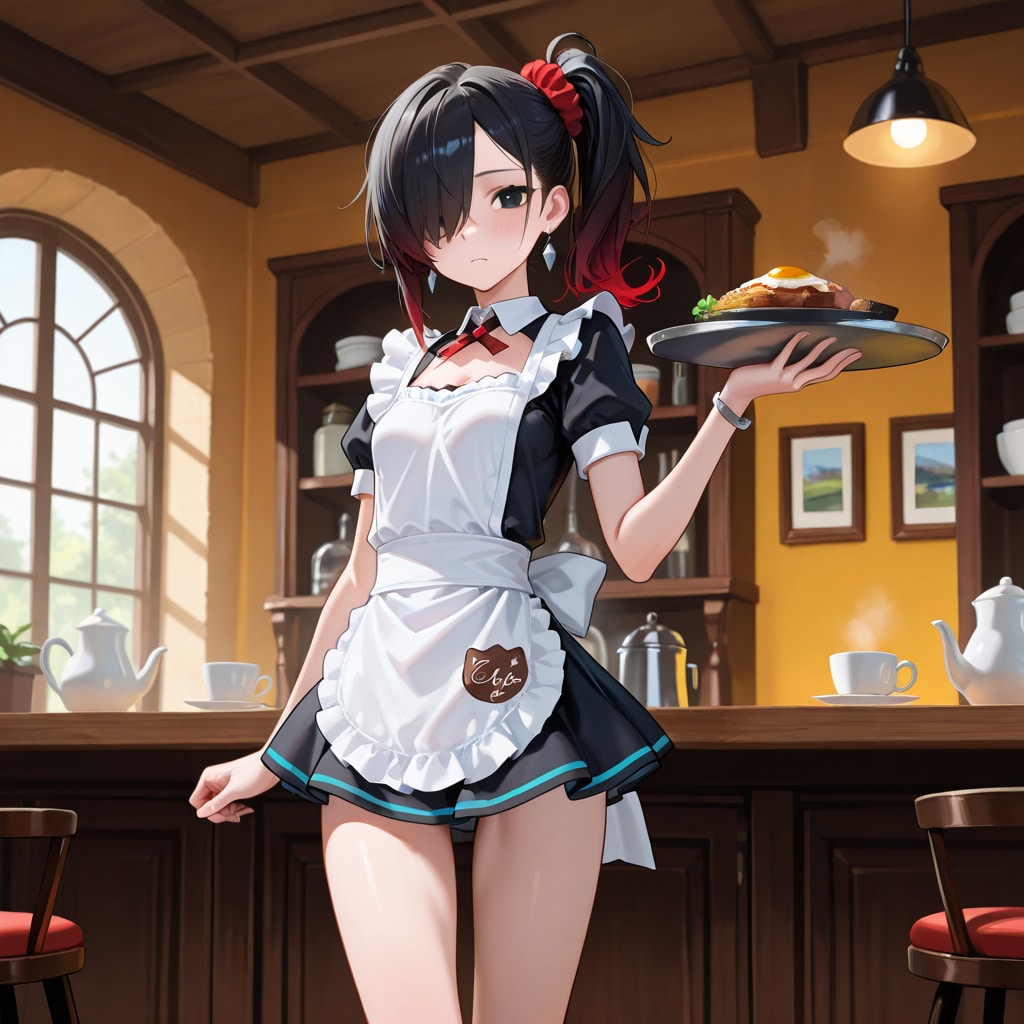 Heavy Metal Diva "Mai" バイト中 (1)