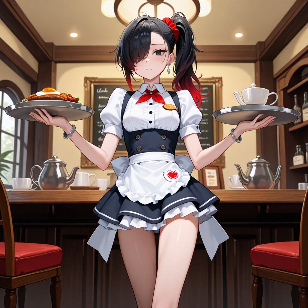 Heavy Metal Diva "Mai" バイト中 (1)