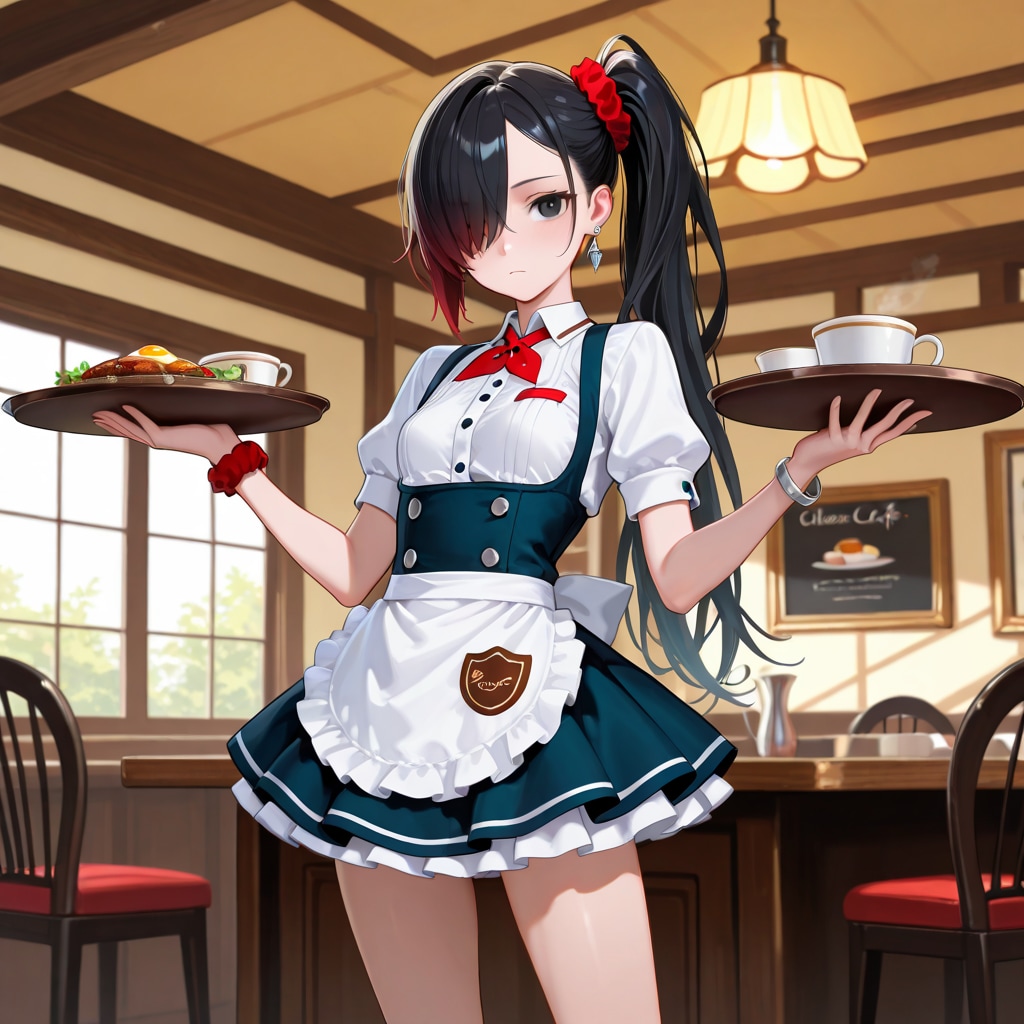 Heavy Metal Diva "Mai" バイト中 (1)