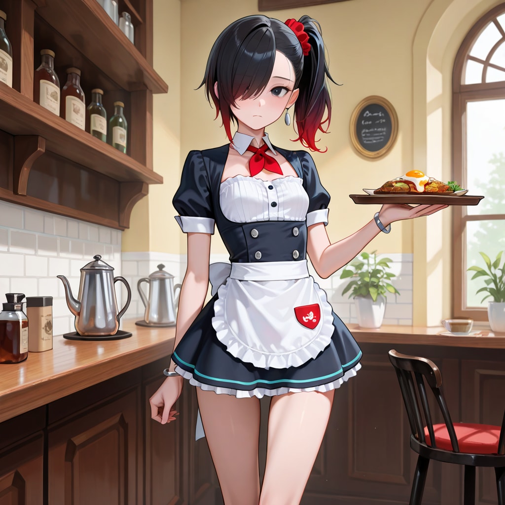 Heavy Metal Diva "Mai" バイト中 (1)