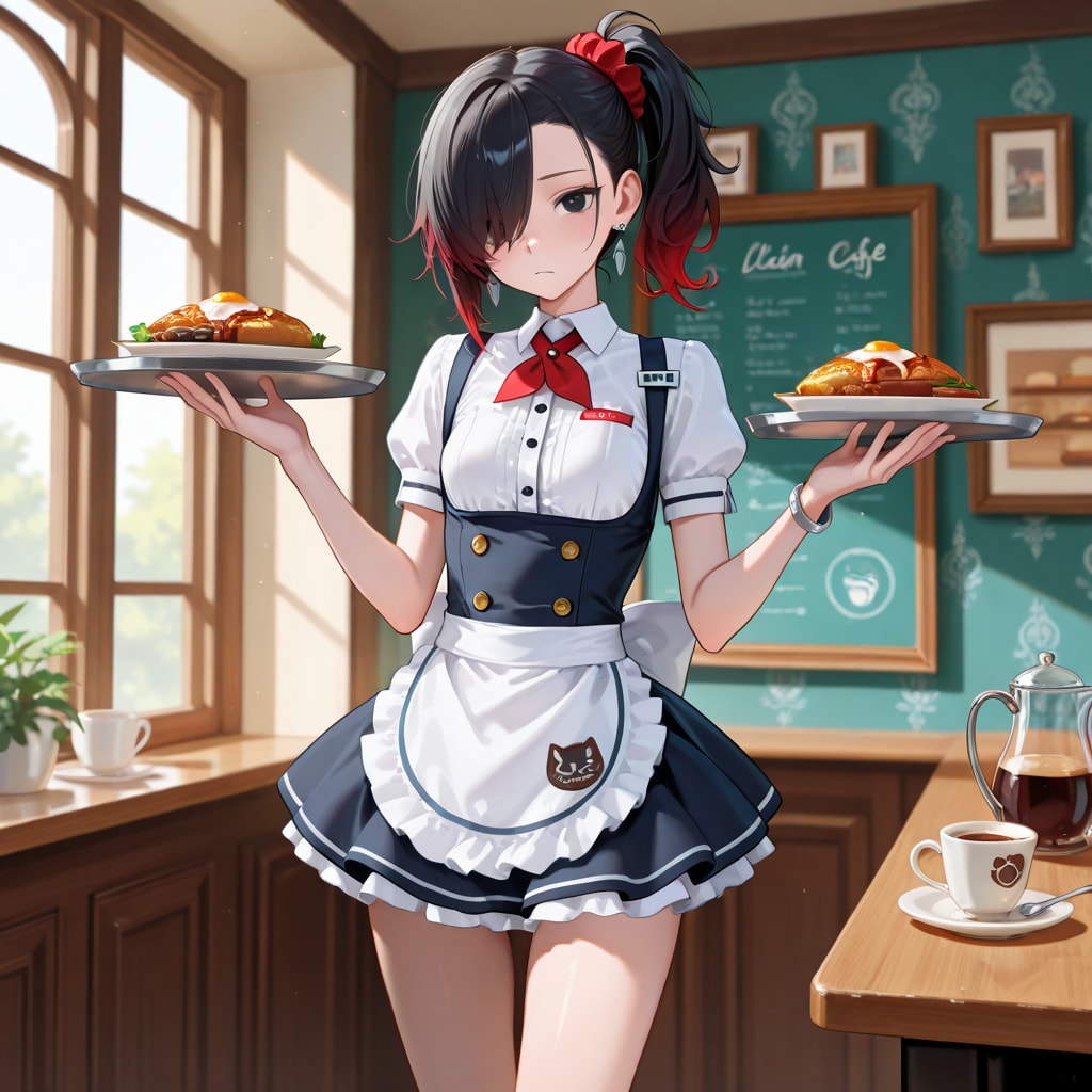 Heavy Metal Diva "Mai" バイト中 (1)