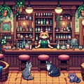 ドット絵BarCat 2枚目