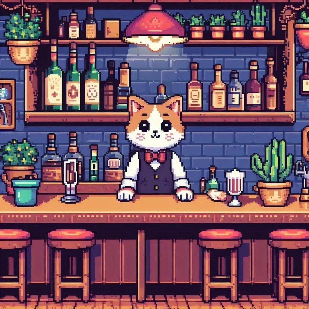 ドット絵BarCat