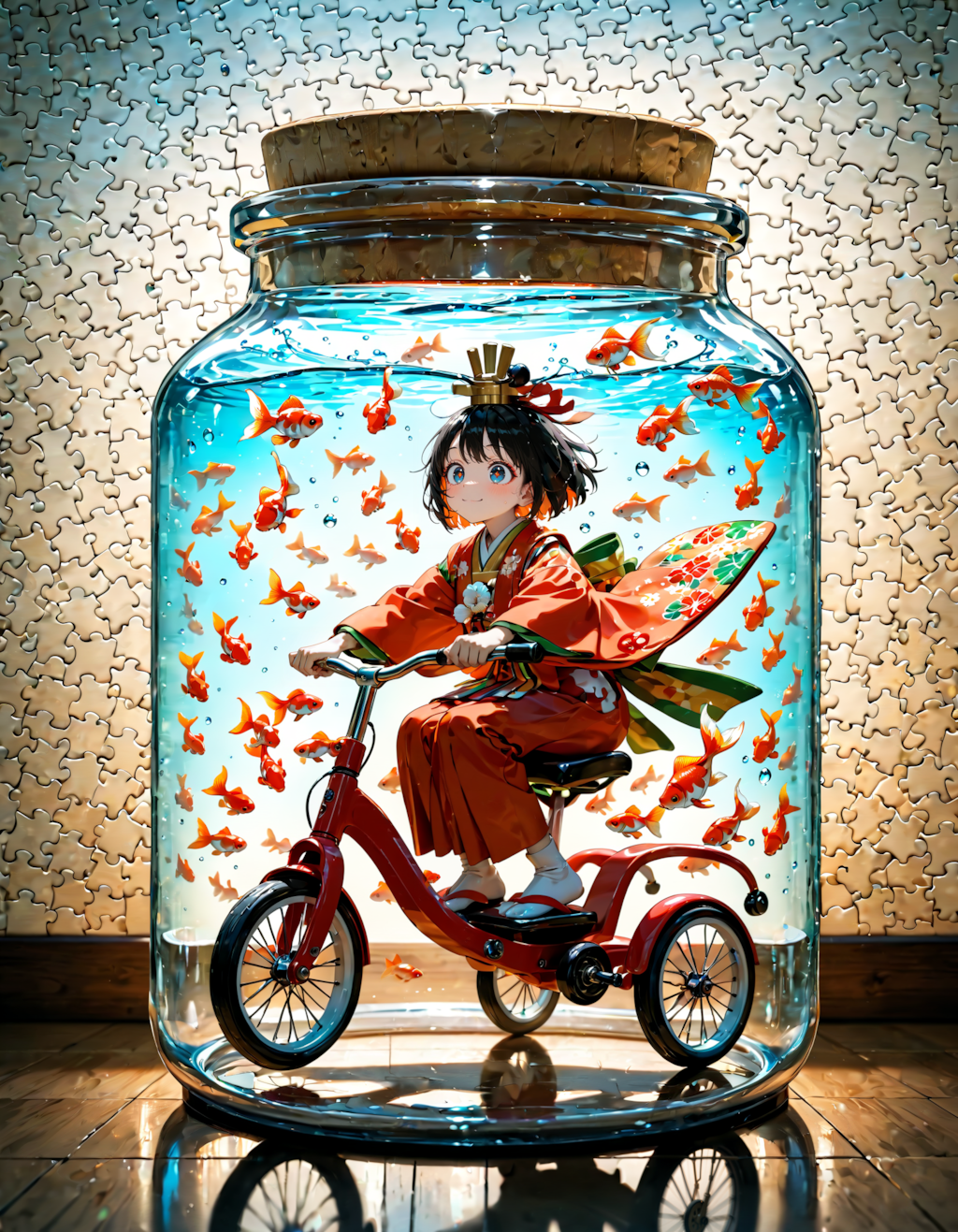 今日は何の日？　雛祭り・上巳・桃の節句。金魚の日。ジグソーパズルの日。三輪車の日