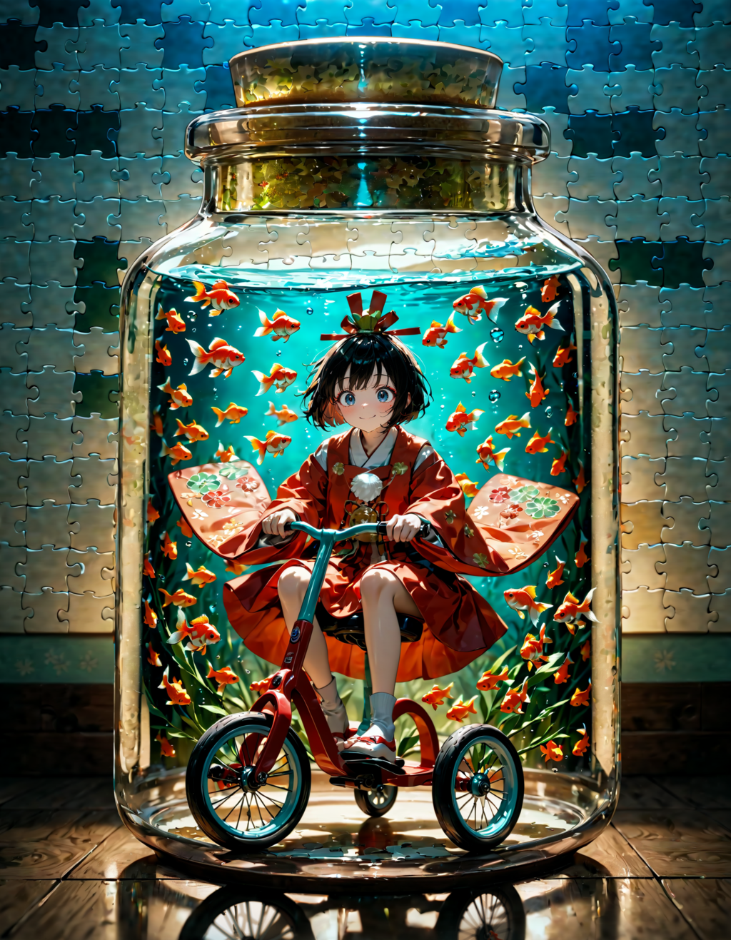 今日は何の日？　雛祭り・上巳・桃の節句。金魚の日。ジグソーパズルの日。三輪車の日